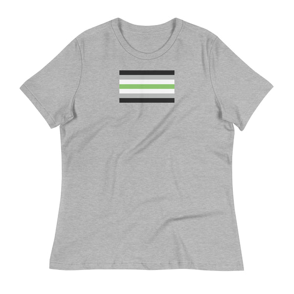 Agender Pride Flag Women's Relaxed Fit T-Shirt