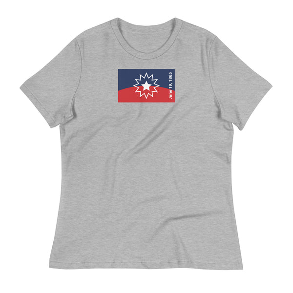 Juneteenth Flag Women's Relaxed T-Shirt