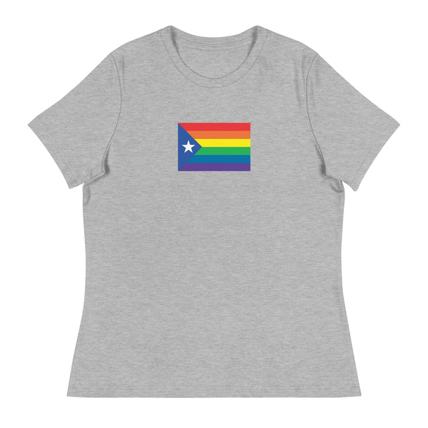 Catalonia LGBT Pride Flag Women's Relaxed T-Shirt