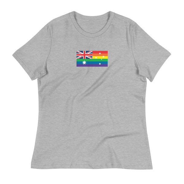 Australia LGBT Pride Flag Women's Relaxed T-Shirt