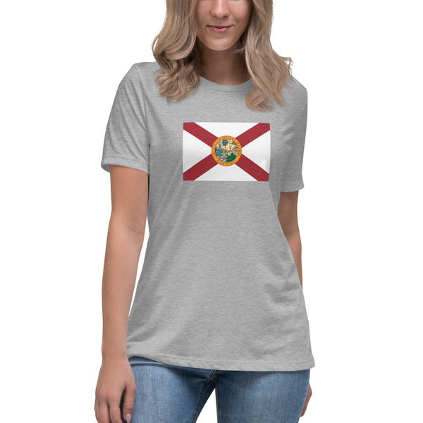 Florida Flag Women's Relaxed T-Shirt