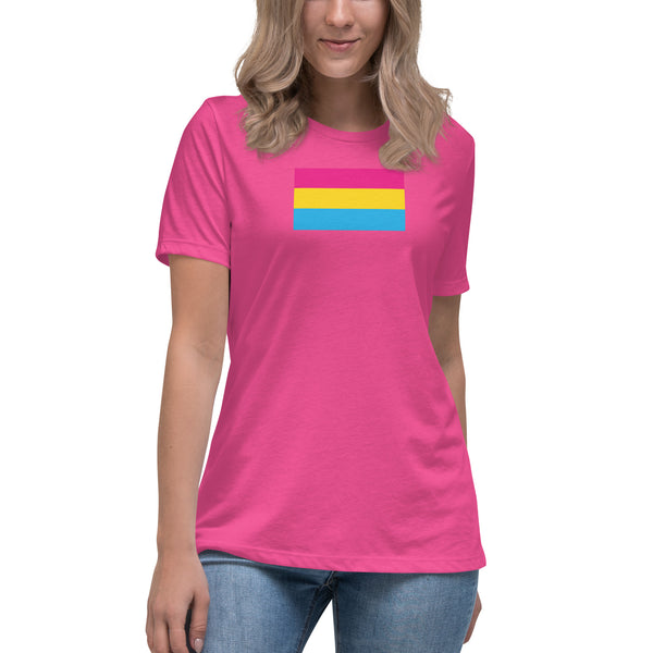 Pansexual Flag Women's Relaxed T-Shirt