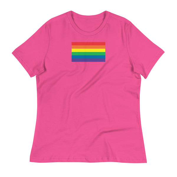 LGBT Pride Flag Women's Relaxed T-Shirt