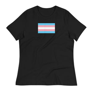 Trans Pride Flag Women's Relaxed T-Shirt