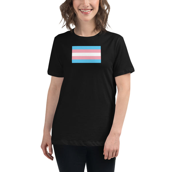 Trans Pride Flag Women's Relaxed T-Shirt