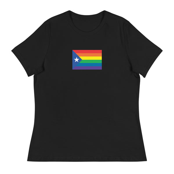 Catalonia LGBT Pride Flag Women's Relaxed T-Shirt