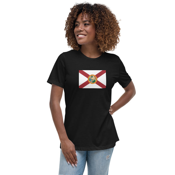 Florida Flag Women's Relaxed T-Shirt