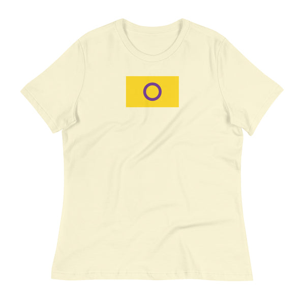 Intersex Flag Women's Relaxed T-Shirt