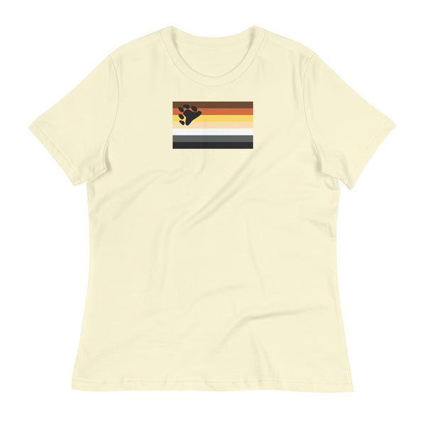 Bear Pride Flag Women's Relaxed Fit T-Shirt