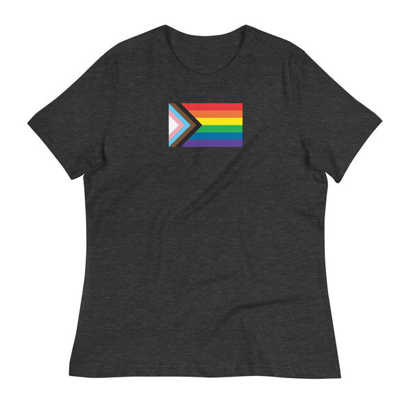 Progress Pride Flag Women's Relaxed T-Shirt