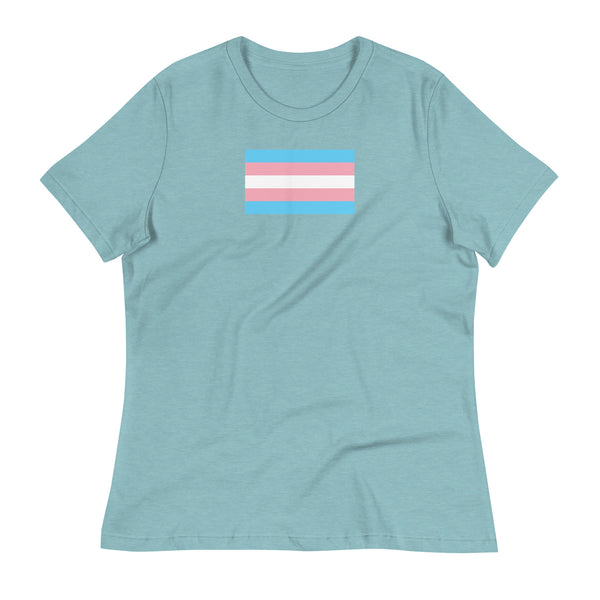 Trans Pride Flag Women's Relaxed T-Shirt