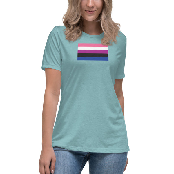 Genderfluid Flag Women's Relaxed T-Shirt