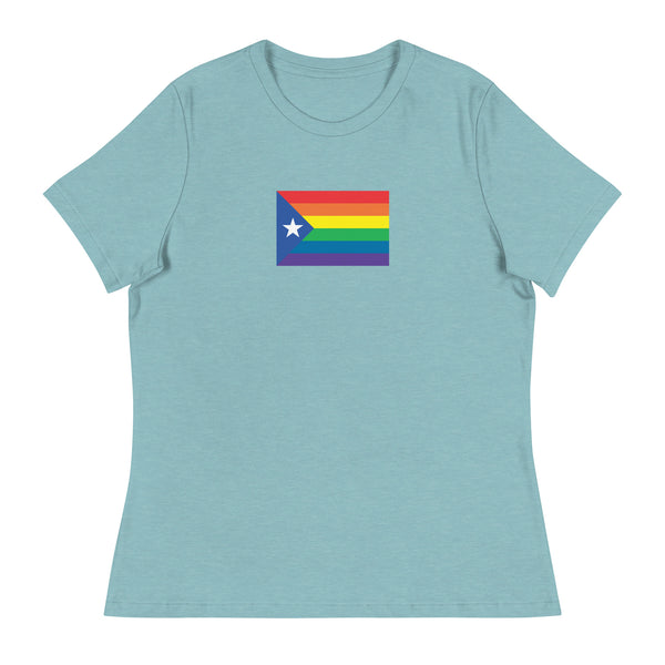 Catalonia LGBT Pride Flag Women's Relaxed T-Shirt