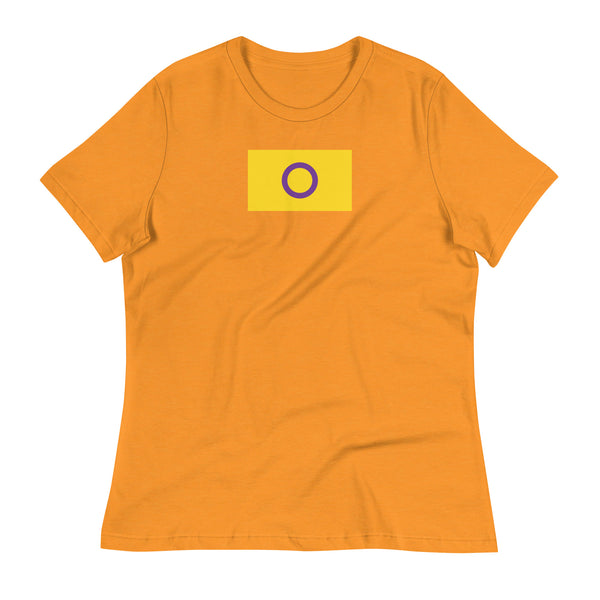 Intersex Flag Women's Relaxed T-Shirt