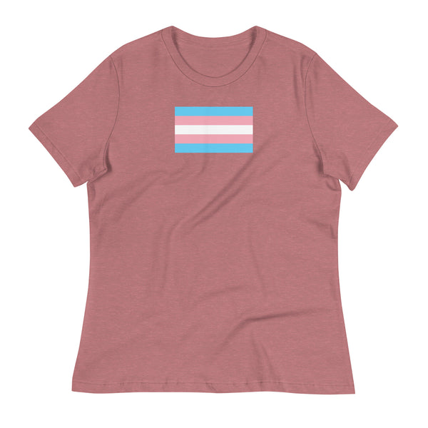 Trans Pride Flag Women's Relaxed T-Shirt