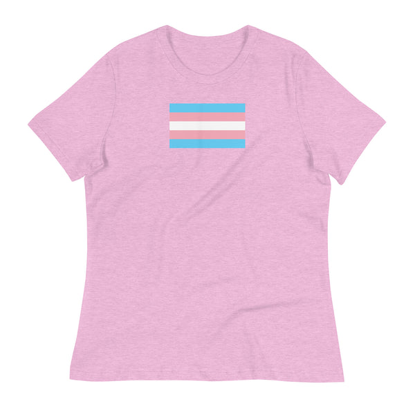 Trans Pride Flag Women's Relaxed T-Shirt