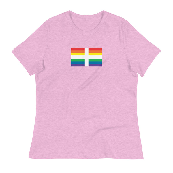 England Pride Flag Women's Relaxed T-Shirt