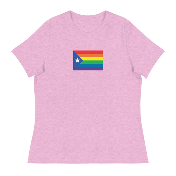 Catalonia LGBT Pride Flag Women's Relaxed T-Shirt