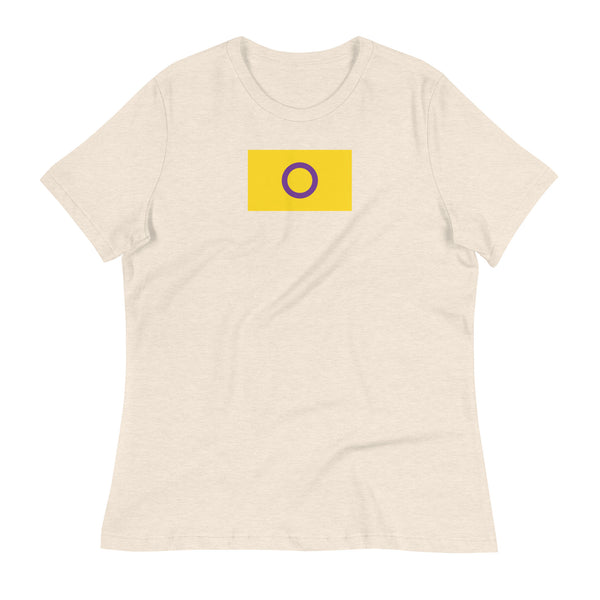Intersex Flag Women's Relaxed T-Shirt