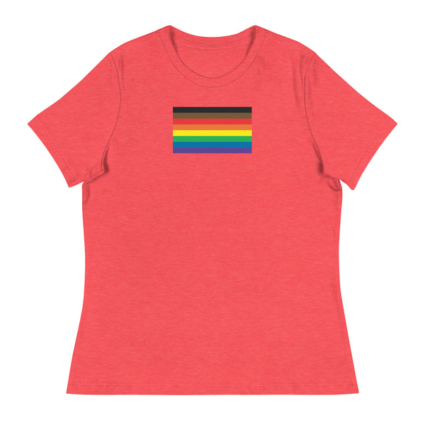 More Color, More Pride Flag Women's Relaxed T-Shirt