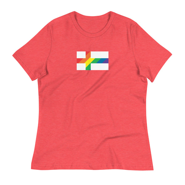Finland LGBT Pride Women's Relaxed T-Shirt