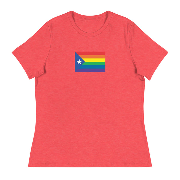 Catalonia LGBT Pride Flag Women's Relaxed T-Shirt