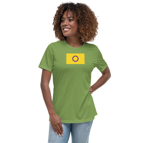 Intersex Flag Women's Relaxed T-Shirt