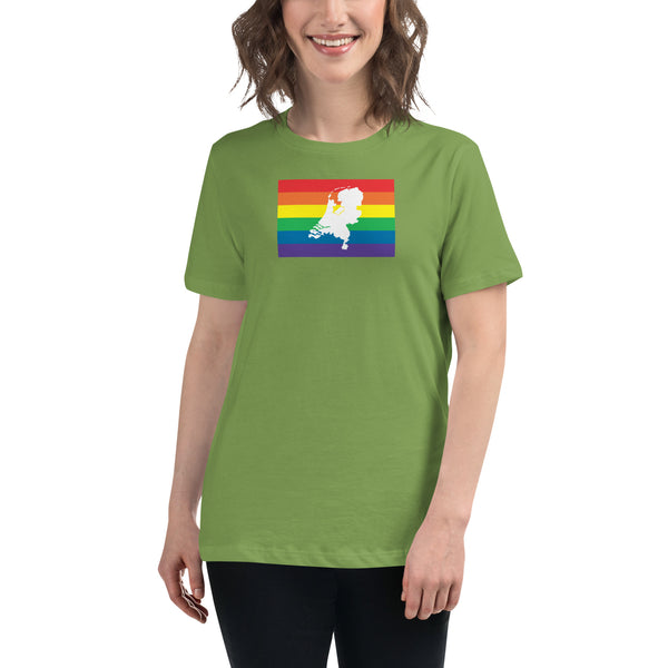 Netherlands LGBT Pride Flag Youth Short Sleeve T-Shirt