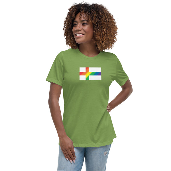 Finland LGBT Pride Women's Relaxed T-Shirt