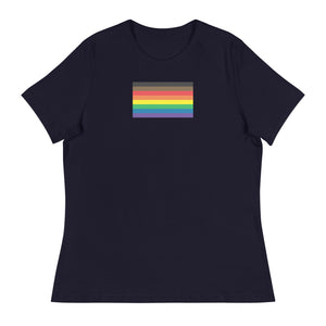 More Color, More Pride Flag Women's Relaxed T-Shirt