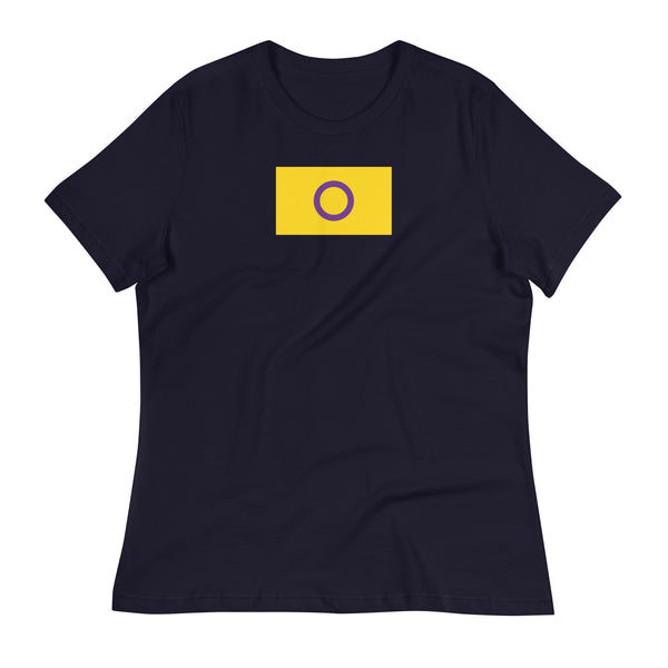 Intersex Flag Women's Relaxed T-Shirt