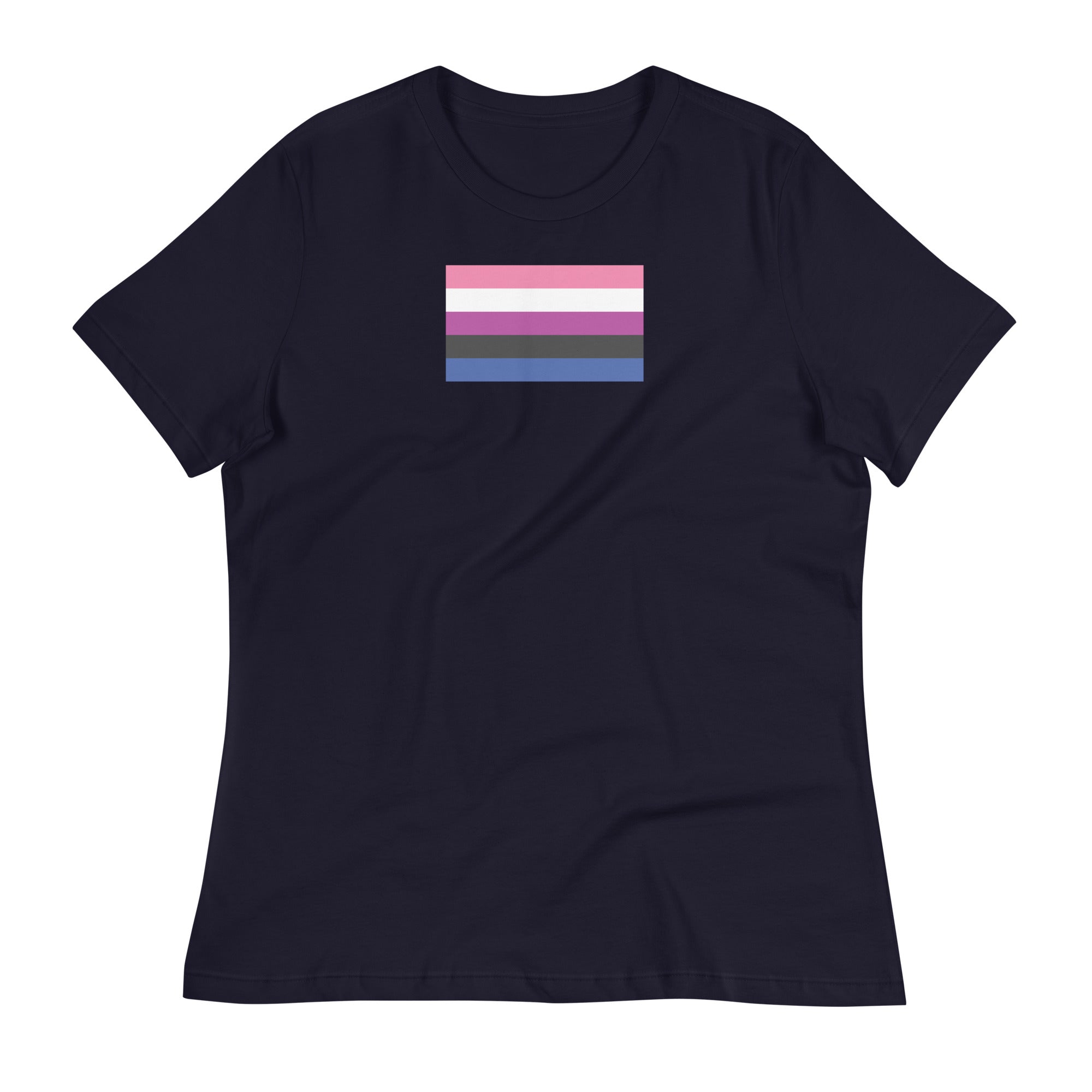Genderfluid Flag Women's Relaxed T-Shirt