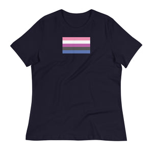 Genderfluid Flag Women's Relaxed T-Shirt