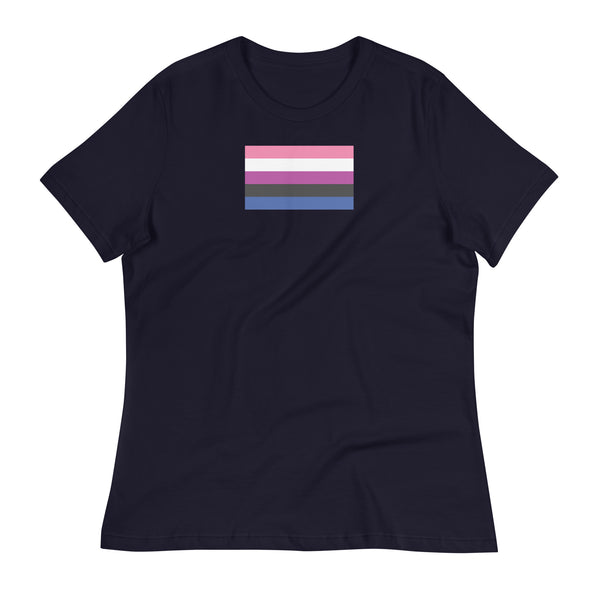 Genderfluid Flag Women's Relaxed T-Shirt