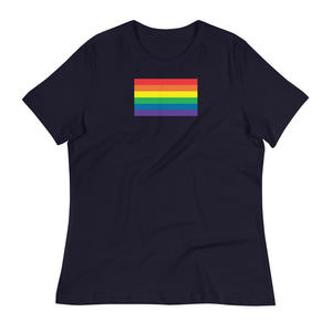 LGBT Pride Flag Women's Relaxed T-Shirt