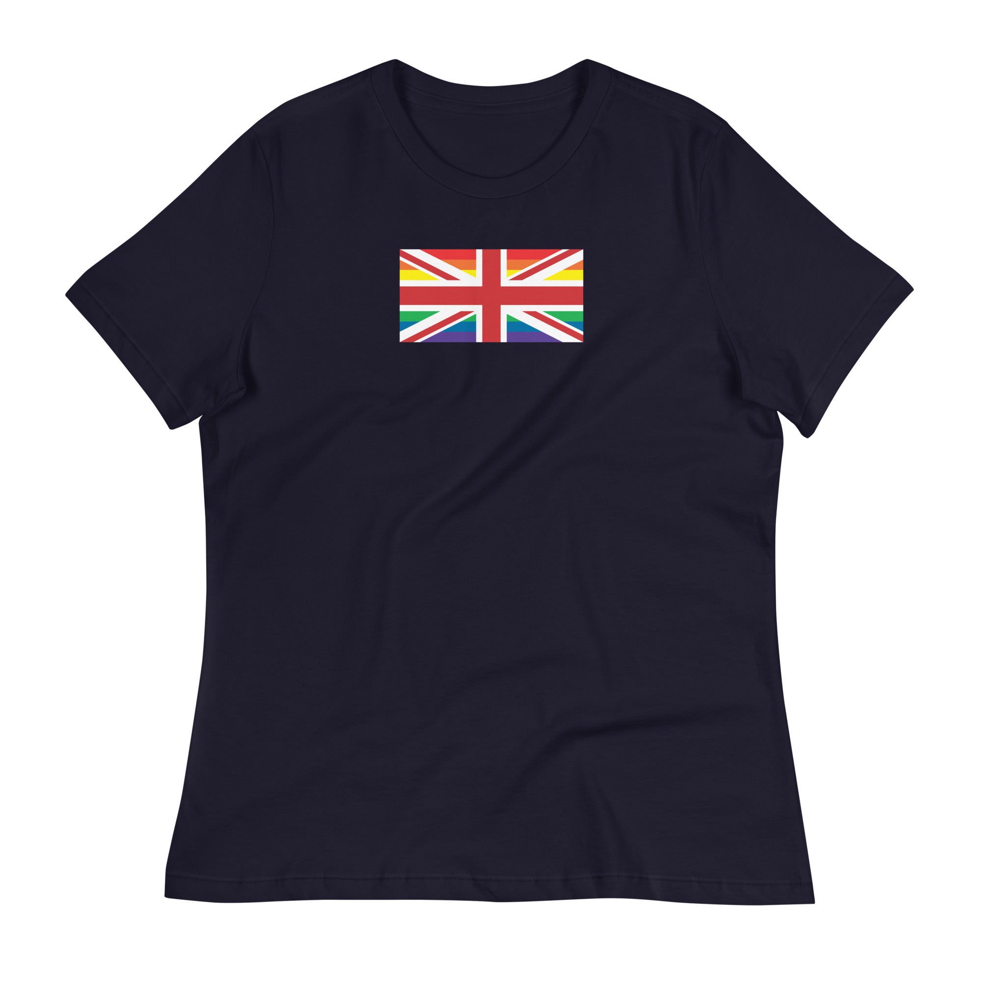 United Kingdom LGBT pride Flag Women's Relaxed T-Shirt