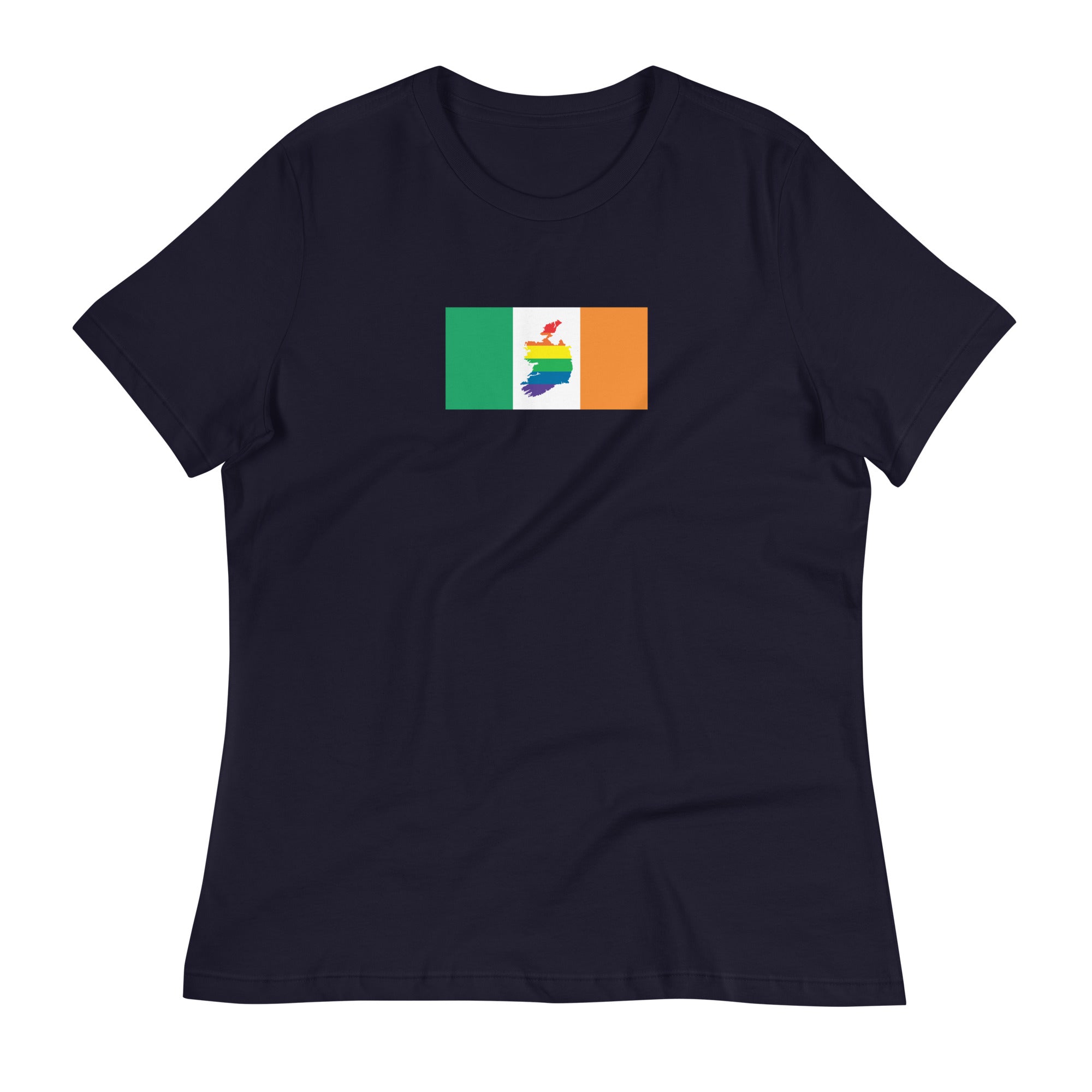 Ireland LGBT Pride Flag Women's Relaxed T-Shirt