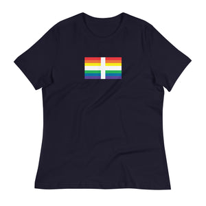 England Pride Flag Women's Relaxed T-Shirt