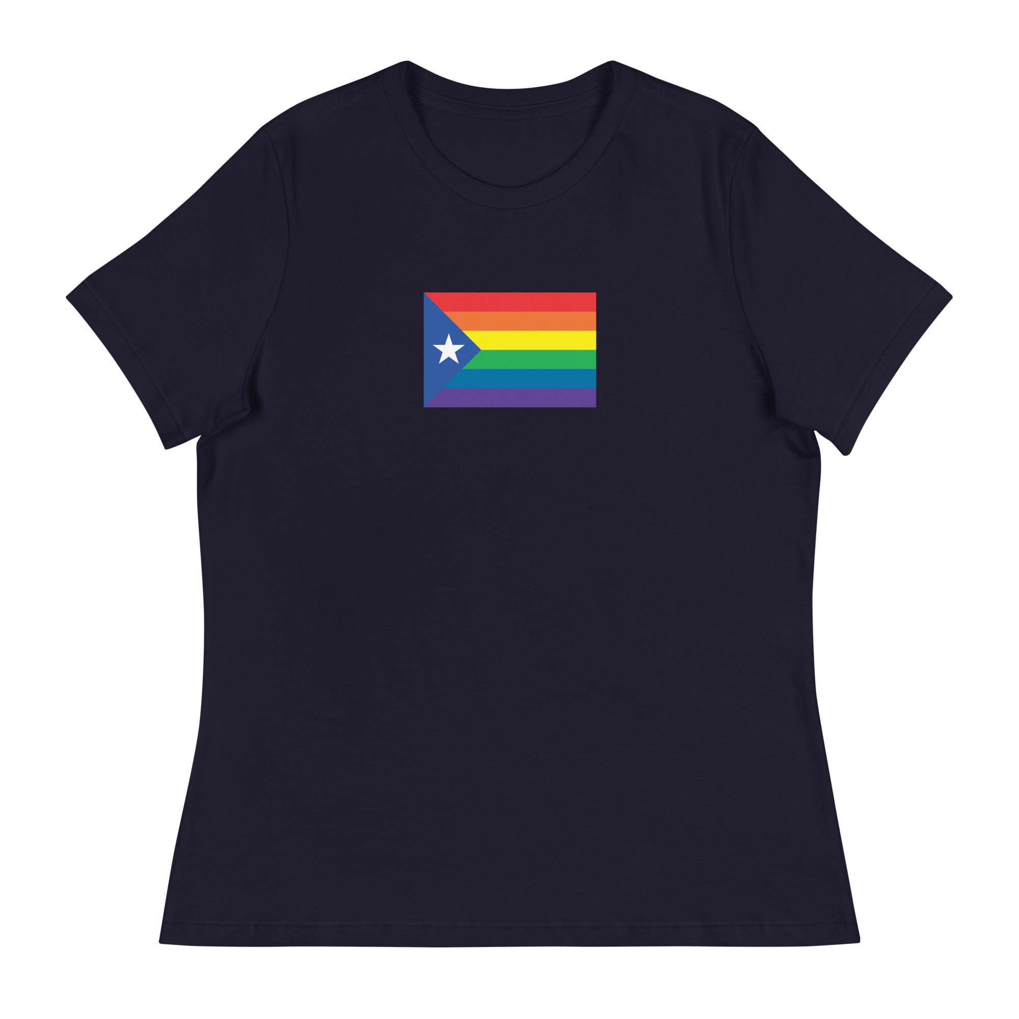 Catalonia LGBT Pride Flag Women's Relaxed T-Shirt