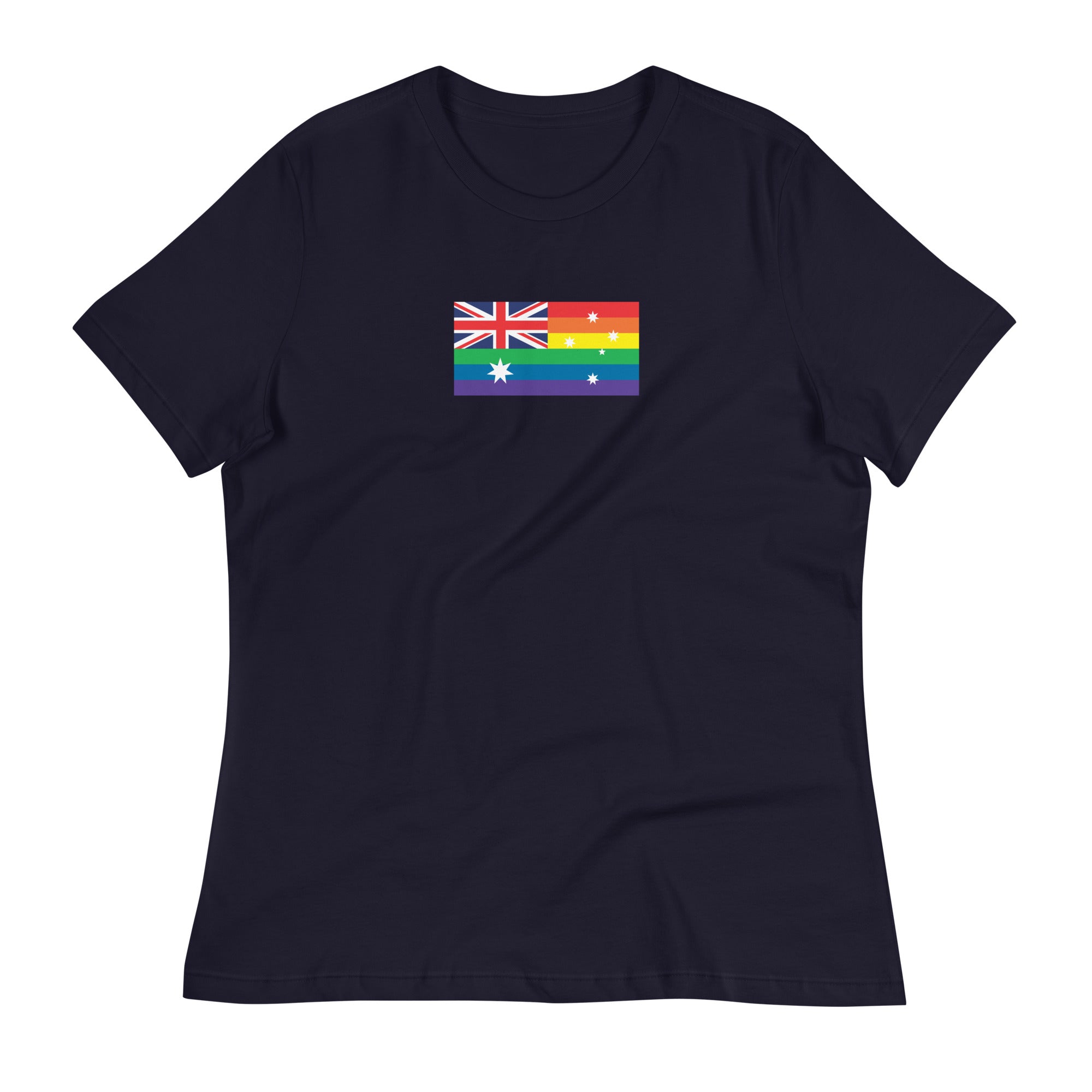 Australia LGBT Pride Flag Women's Relaxed T-Shirt