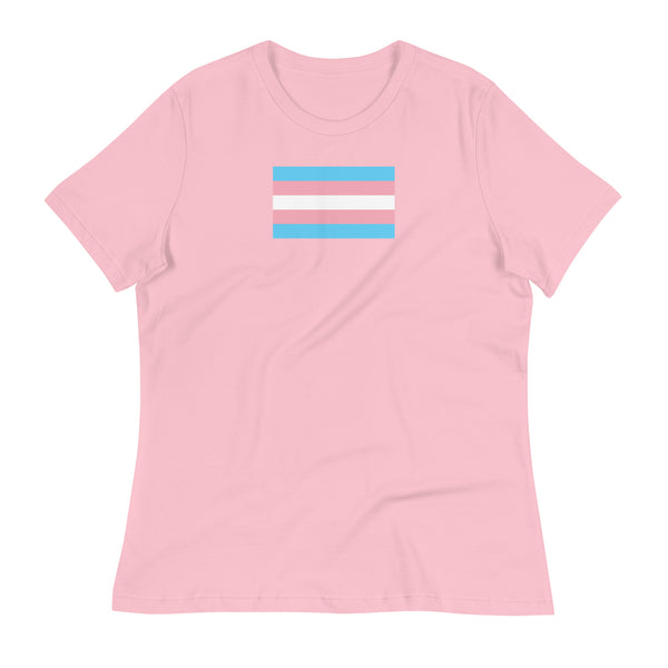 Trans Pride Flag Women's Relaxed T-Shirt