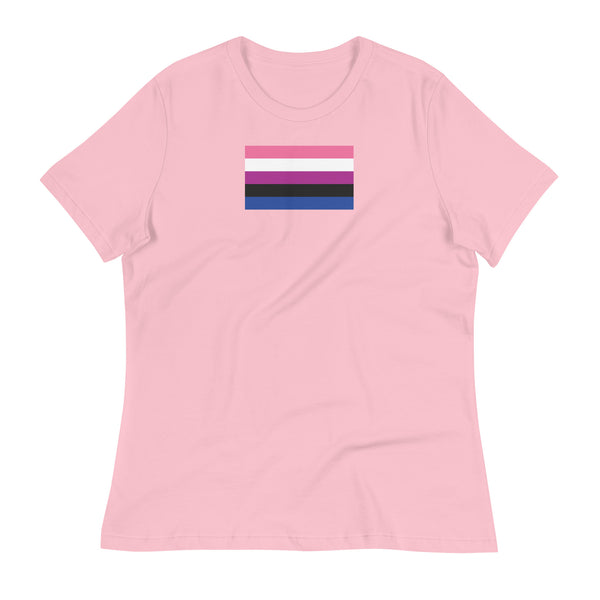 Genderfluid Flag Women's Relaxed T-Shirt