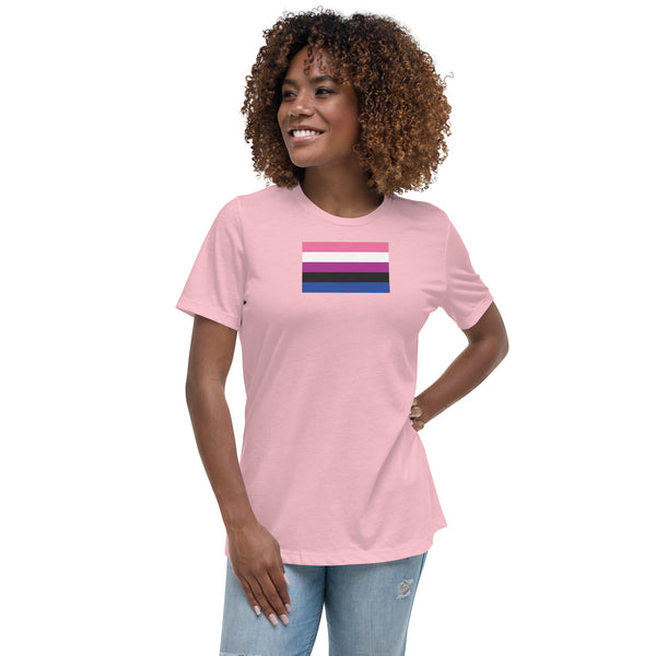 Genderfluid Flag Women's Relaxed T-Shirt