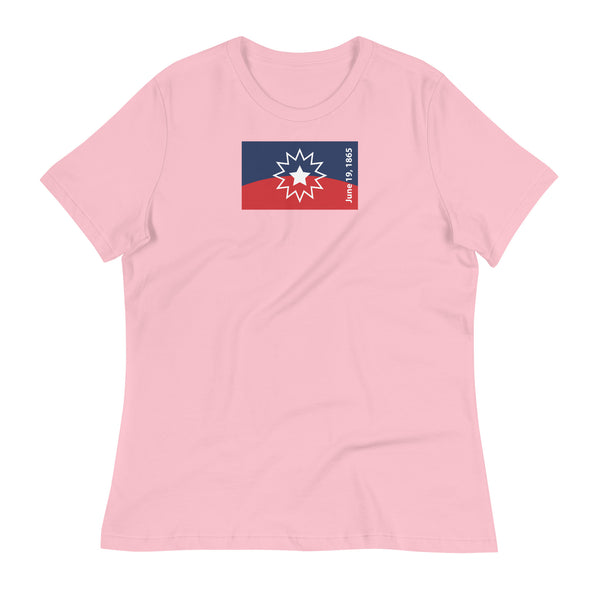 Juneteenth Flag Women's Relaxed T-Shirt