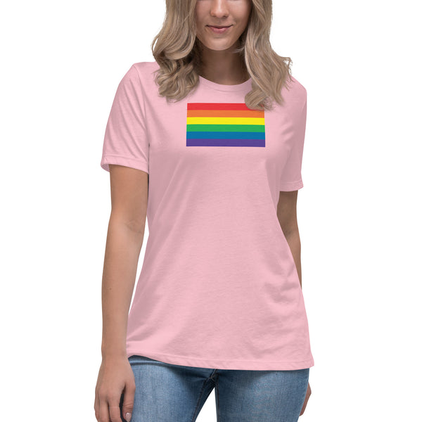LGBT Pride Flag Women's Relaxed T-Shirt