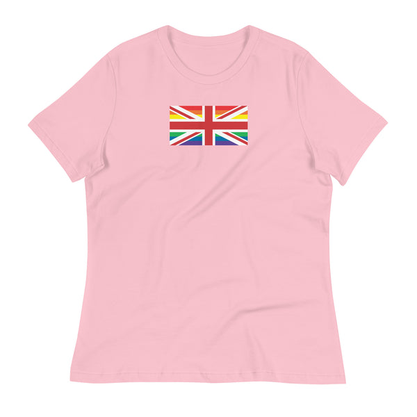 United Kingdom LGBT pride Flag Women's Relaxed T-Shirt
