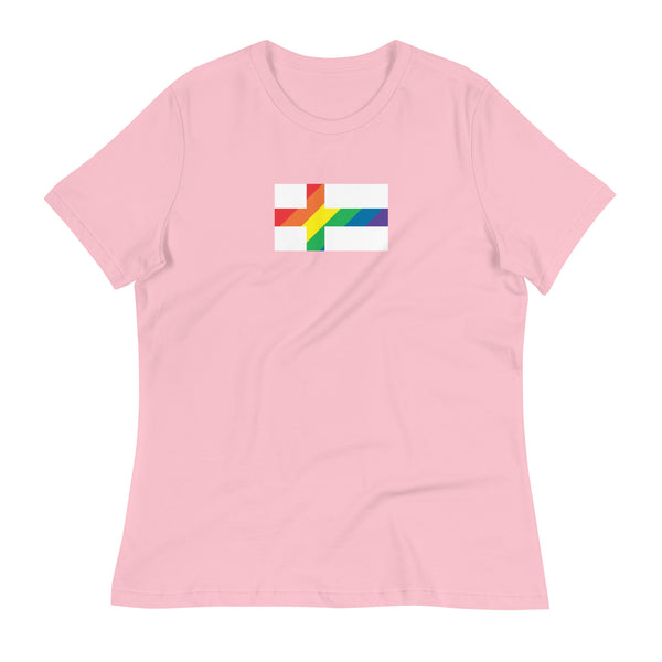 Finland LGBT Pride Women's Relaxed T-Shirt