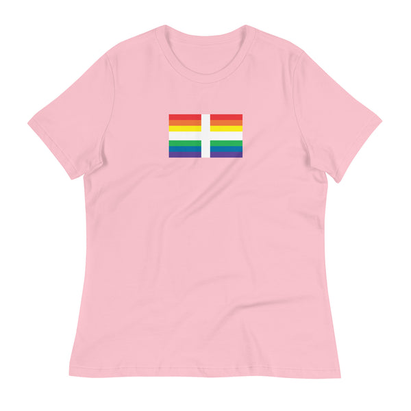 England Pride Flag Women's Relaxed T-Shirt