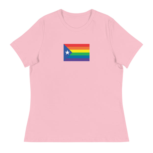 Catalonia LGBT Pride Flag Women's Relaxed T-Shirt