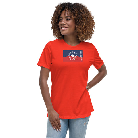 Juneteenth Flag Women's Relaxed T-Shirt